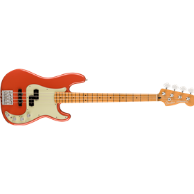 Player Plus Precision Bass®, Maple Fingerboard, Fiesta Red