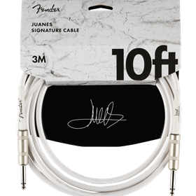 Juanes 10' Instrument Cable, Luna White