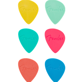 Offset Picks, Multi-Color (6)