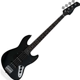 Marcus Miller V3P 4-String Electric Bass, Black Satin