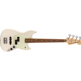 Mustang® Bass PJ, Pau Ferro Fingerboard, Olympic White