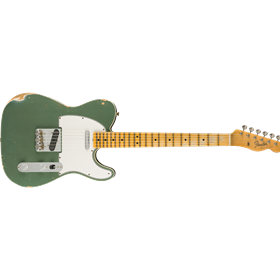 2019 Limited 55' Journeyman Telecaster - Super Faded Aged Sherwood Green