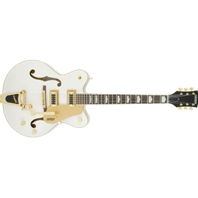 G5422TG Electromatic® Hollow Body Double-Cut with Bigsby® and Gold Hardware, Snowcrest White