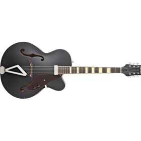 G100BKCE Synchromatic™ Archtop Cutaway Electric, Rosewood Fingerboard, Flat Black