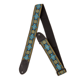 G Brand Strap Blue/Orange Black Ends