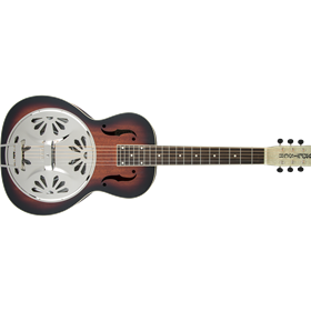 G9230 Bobtail™ Square-Neck A.E., Mahogany Body Spider Cone Resonator Guitar, Fishman® Nashville Reso