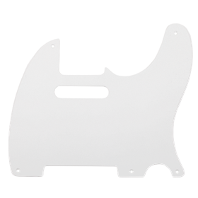 Pure Vintage Pickguard, '52/'58 Telecaster®, 5-Hole Mount, Eggshell 1-Ply