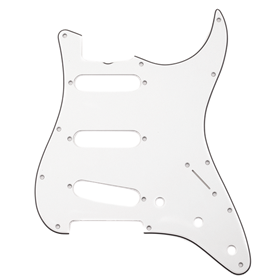 Pure Vintage Pickguard, '65 Stratocaster®, 11-Hole Mount, Eggshell, 3-Ply