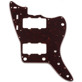 Pure Vintage Pickguard, '65 Jazzmaster®, 13-Hole Mount, Brown Shell, 3-Ply