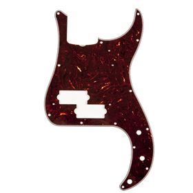 Pure Vintage Pickguard, '63 Precision Bass®, 13-Hole Mount, Brown Shell, 3-Ply