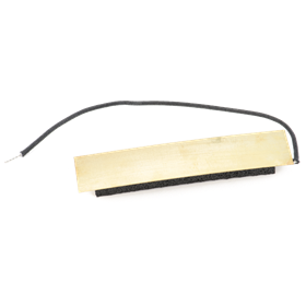 Vintage Jazz Bass® Pickup Shield Assembly with Ground Wire