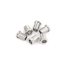 Tuning Machine Bushings - American Deluxe/American Series Guitars, Chrome (6)