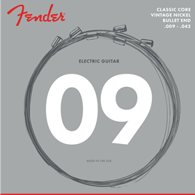 Classic Core Electric Guitar Strings, 3155L, Vintage Nickel, Bullet Ends (.009-.042)