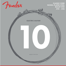 Classic Core Electric Guitar Strings, 3255L, Nickel Plated Steel, Bullet Ends (.010-.046)