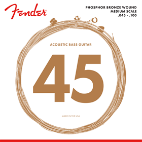 7060 Acoustic Bass Strings, Phosphor Bronze, .45-.100 Gauges, (4)