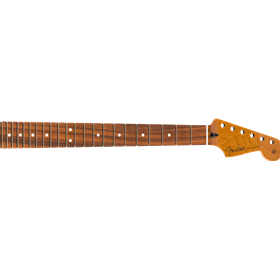Roasted Maple Stratocaster® Neck, 22 Jumbo Frets, 12", Pau Ferro, Flat Oval Shape