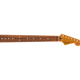 Roasted Maple Stratocaster Neck, 21 Narrow Tall Frets, 9.5", Pau Ferro, C Shape