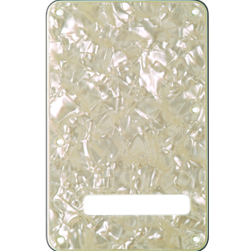 Backplate, Stratocaster®, Aged White Moto, 4-Ply