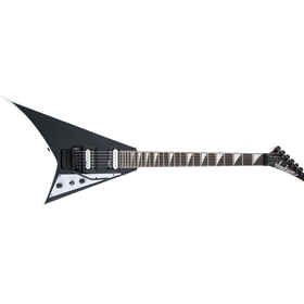 JS Series Rhoads JS32, Amaranth Fingerboard, Black with White Bevels