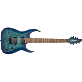 Pro Series Signature Misha Mansoor Juggernaut HT6QM, Caramelized Maple Fingerboard, Chlorine Burst