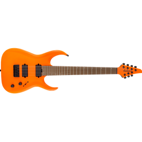 Pro Series Signature Misha Mansoor Juggernaut HT7, Caramelized Maple Fingerboard, Neon Orange