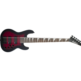 JS Series Concert™ Bass JS3VQ, Amaranth Fingerboard, Transparent Red Burst