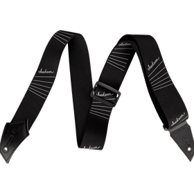 Jackson® Strap with String Pattern, Black/White