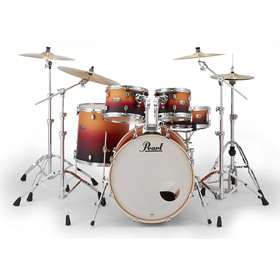 Pearl Decade Maple, Ember Dawn Drum Shells 10x7TT, 12x8TT, 16x16FT, 22x18BD(BB)