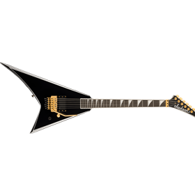 Concept Series Limited Edition Rhoads RR24 FR H, Ebony Fingerboard, Black with White Pinstripes