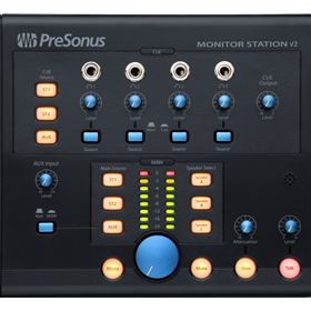 PreSonus® Monitor Station V2 Monitoring Controller, Black