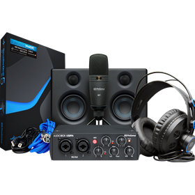 PreSonus® AudioBox® USB® 96K Studio Ultimate Bundle - 25th Anniversary Edition, Black, 220-240V UK