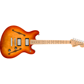 Affinity Series™ Starcaster® Deluxe, Maple Fingerboard, Sienna Sunburst