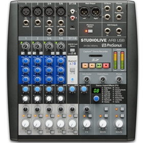 Presonus Studiolive Ar8 Usb 8-Channel Hybrid Performance And Recording Mixer