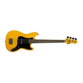 4-string M-Master Style 30" Scale Electric Bass With Bag, Yellow