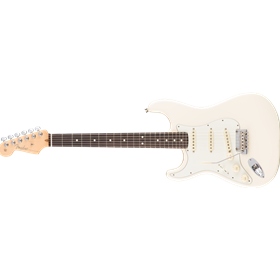 American Pro Stratocaster® Left-Hand, Rosewood Fingerboard, Olympic White
