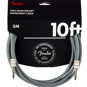 10' Anniversary Instrument Cable, Gray, 10'