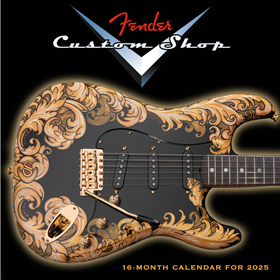 2025 Fender® Custom Shop Calendar