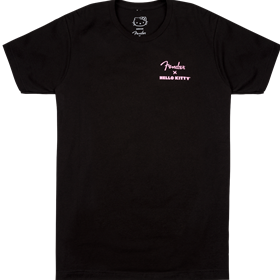 Fender® x Hello Kitty® Black Back Logo Tee, S