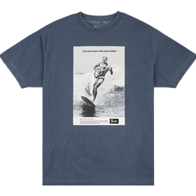 Vintage Ad Surfer Tee, Ocean S