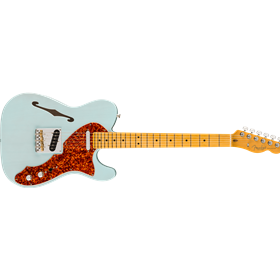 American Professional II Telecaster® Thinline, Maple Fingerboard, Transparent Daphne Blue