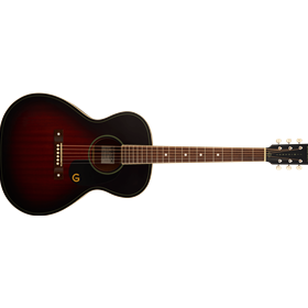 Jim Dandy™ Concert, Walnut Fingerboard, Black Pickguard, Deep Cherry Burst