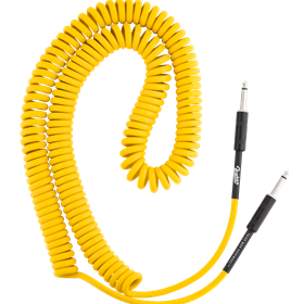 30' Coil Cable, Fender x Third Man Hardware, Yellow
