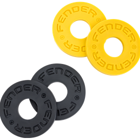 Strap Blocks Third Man Records, 2 x Black and 2 x Yellow