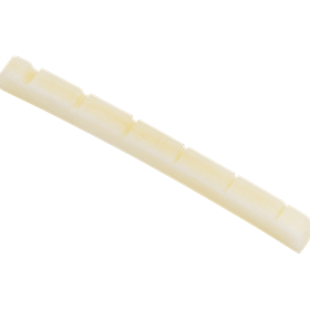 Pre-Slotted Genuine Bone Nut For Electric Guitar, 9.5" Radius