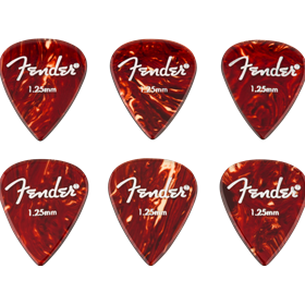 Aero Acrylic Picks, 6-count, 1.25mm