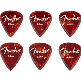 Aero Acrylic Picks, 6-count, 2.0mm