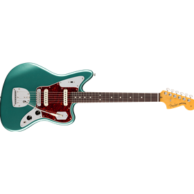 American Professional Classic Jaguar®, Rosewood Fingerboard, Faded Sherwood Green Metallic