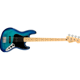 Player Jazz Bass® Plus Top, Blue Burst, Maple Fingerboard