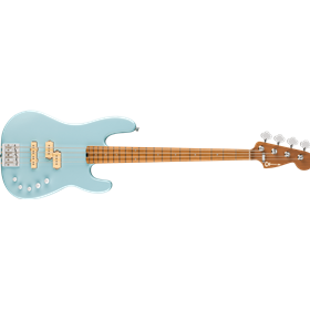 Pro-Mod San Dimas® Bass PJ IV, Caramelized Maple Fingerboard, Sonic Blue