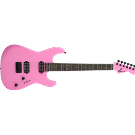 Pro-Mod Plus San-Dimas Style 1 HH HT E, Ebony Fingerboard, Platinum Pink